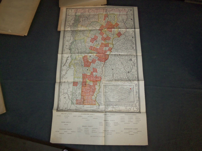 1889-1890 VERMONT AGRICULTURAL AND MANUFACTURING INTERESTS REPORT - J 4402