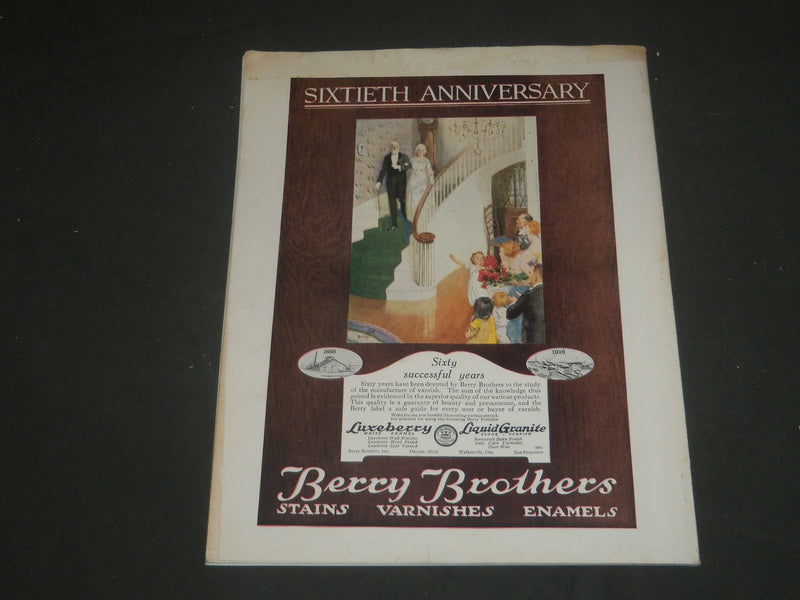 1918 FEBRUARY THE HOUSE BEAUTIFUL MAGAZINE - GREAT PHOTOS & ADS - ST 538