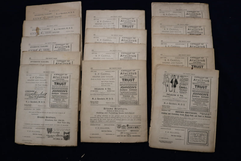 1895-1897 THE TRINITY TABLET MAGAZINE - LOT OF 14 - O 3432