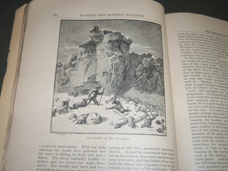 1880 HARPER'S MONTHLY MAGAZINE LOT 12 COMPLETE YR - ILLUSTRATIONS & ADS - WR 246