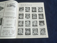1983 SEP 10 FOOTBALL PROGRAM - BUCKNELL UNIV VS HOWARD UNIVERSITY - SP 1214H