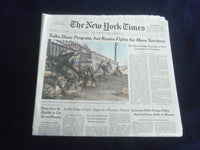 2022 MARCH 30 NEW YORK TIMES - TALKS SHOW PROGRESS, RUSSIA FIGHTS FOR TERRITORY