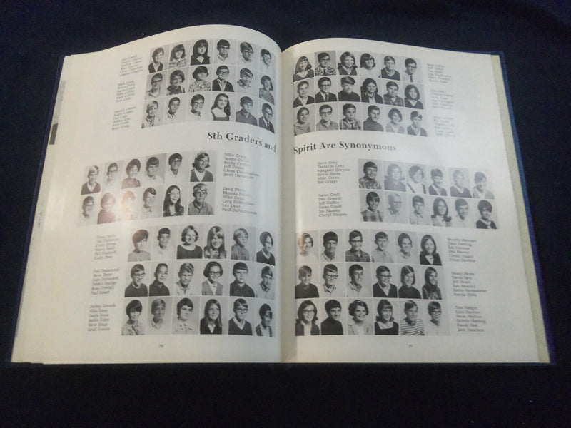 1969 LEAVES OF WOODVIEW WOODVIEW JUNIOR H.S. YEARBOOK -INDIANAPOLIS, IN- YB 2667
