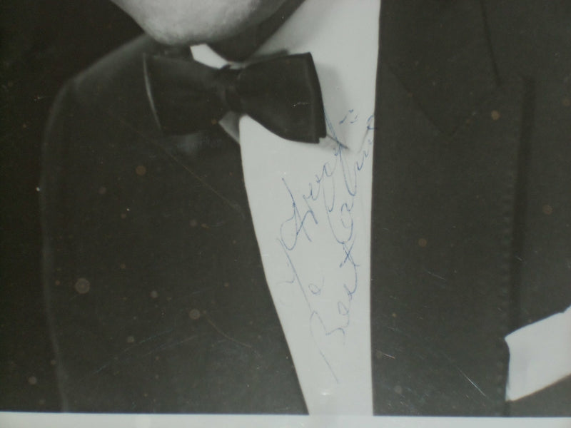 CLIVE BALDWIN 8 X 10 AUTOGRAPHED PHOTO - AL JOLSON IMPRERSONATOR - J 4041