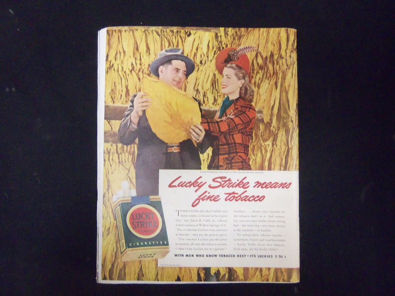 1942 JAN 24 COLLIER'S MAGAZINE - GREAT ILLUSTRATIONS, ARTICLES & ADS - ST 3642