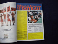 1998 NOVEMBER 14 FOOTBALL PROGRAM - SYRACUSE UNIV VS VIRGINIA TECH - SP 3624T