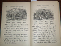 1866 THE UNION PICTORIAL PRIMER BOOK BY CHARLES SANDERS - K 1295