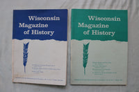 1951-1953 WISCONSIN MAGAZINE OF HISTORY - LOT OF 13 - O 3973