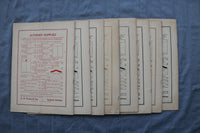 1931-1932 AMERICAN AUTHOR MAGAZINE - LOT OF 8 - E 26440