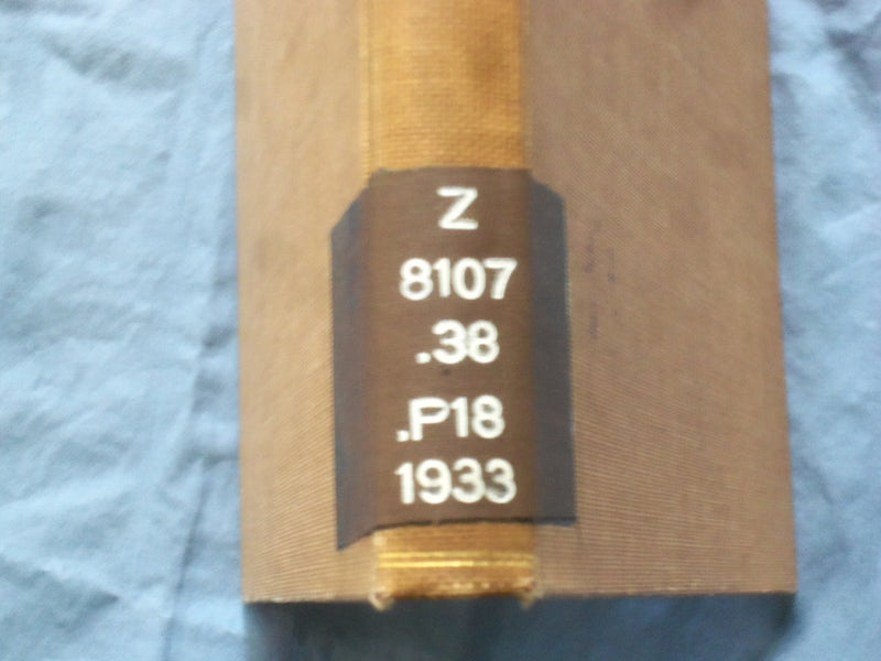 1933 BIBLIOGRAPHY OF LIBERATOR SIMON BOLIVAR HARDCOVER BOOK ENG/SP - KD 9358