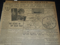 1906 NOVEMBER 21 THE BOSTON HERALD - PEARY'S OWN STORY FOR POLE - BH 130