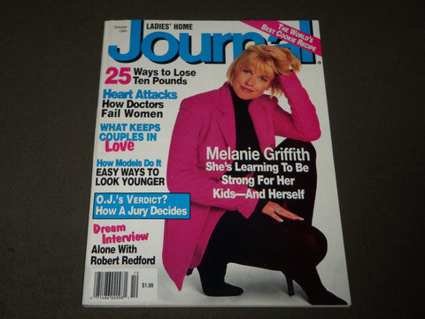 1994 OCTOBER LADIES' HOME JOURNAL MAGAZINE - MELANIE GRIFFITH COVER - B 3166