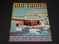 1939 AUGUST AIR TRAILS MAGAZINE - WATER PLANE COVER - E 7063