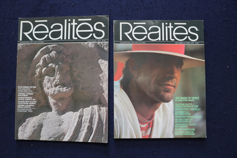 1971-1981 REALITES MAGAZINE - LOT OF 9 - O 3595