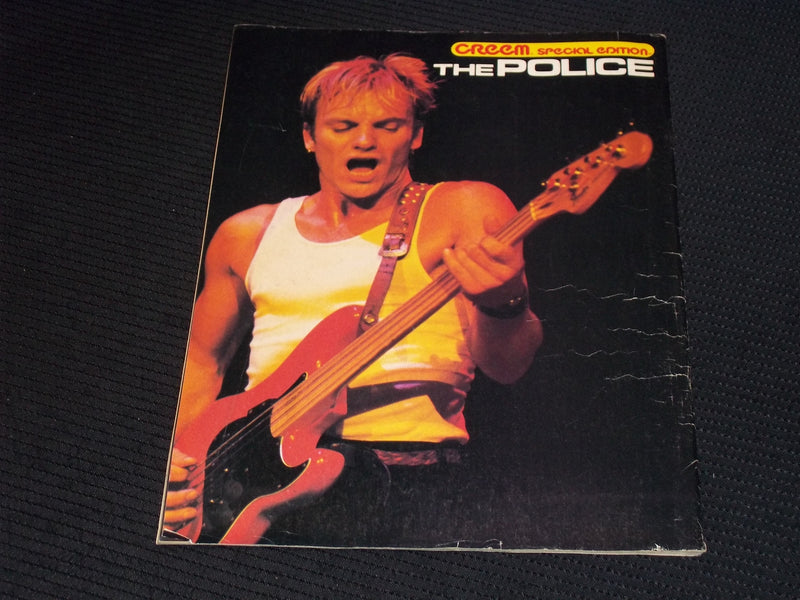 1982 AUGUST CREEM SPECIAL EDITION THE POLICE MAGAZINE - STING COVER - E 15305