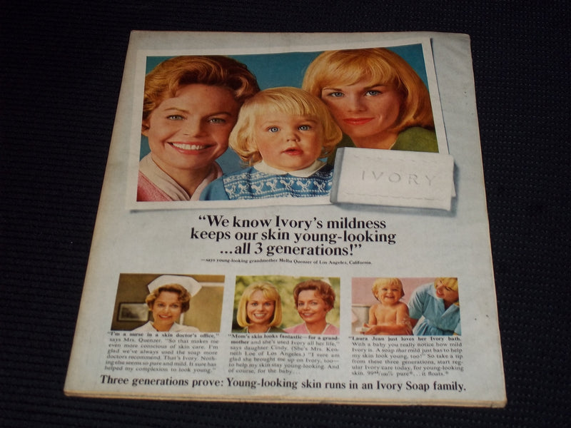 1966 APRIL PHOTOPLAY MAGAZINE - PEYTON PLACE FRONT COVER - E 16612