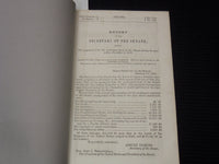 1857 REPORT OF THE SECRETARY OF THE SENATE BULLETIN - ASBURY DICKINS - K 2683