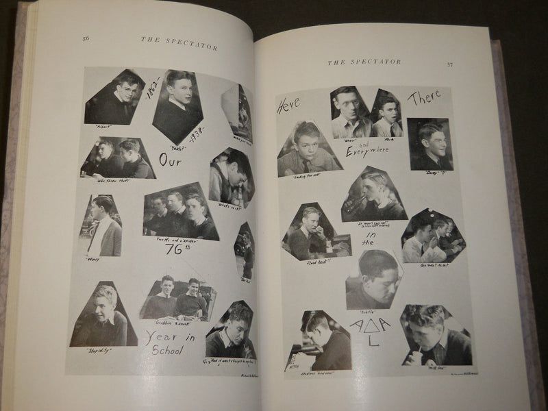 1935-1938 LOUISVILLE MALE HIGH SCHOOL SPECTATOR LOT OF 6 - LOUISVILLE KY- O 1607