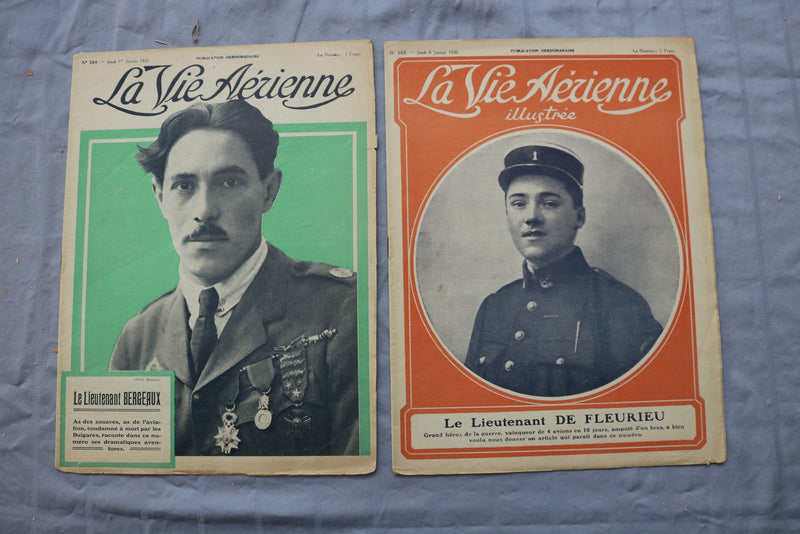1920 LA VIE AERIENNE MAGAZINE - FRENCH - LOT OF 15 - O 3858