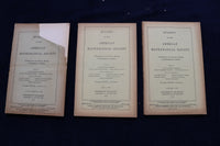 1922-1924 AMERICAN MATHEMATICAL SOCIETY BULLETIN - LOT OF 24 - O 3389