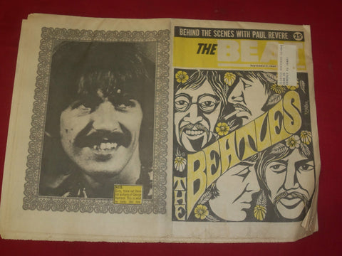 1967 SEP 9 THE BEAT NEWSPAPER - THE BEATLES - PHOTOS, ARTICLES & ADS - NP 3920