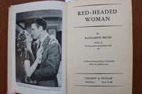 1931 RED-HEADED WOMAN HARDCOVER BOOK BY KATHARINE BRUSH - JEAN HARLOW - KD 9606