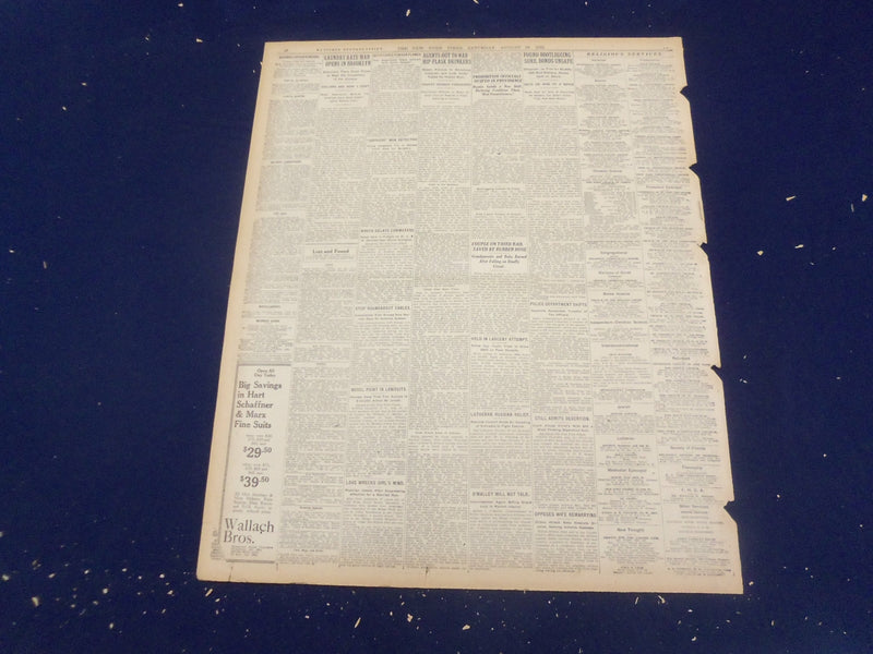 1922 AUGUST 19 NEW YORK TIMES - HARDING TO CONGRESS, LAW MUST RULE - NT 8377