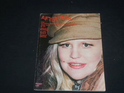 1974 JUNE AFTER DARK MAGAZINE - PEGGY LEE COVER - SP 4071