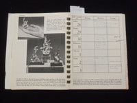 1961 THE FLOWER ARRANGEMENT CALENDAR SOFTCOVER BOOK BY VAN PELT WILSON - J 9940