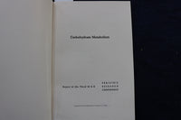1952 CARBOHYDRATE METABOLISM - M&R REPORT - SOFTCOVER - K 985