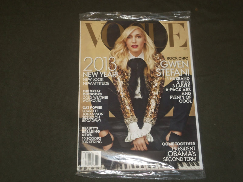 2013 JANUARY VOGUE MAGAZINE - GWEN STEFANI - B 2575