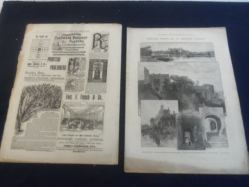 1887 MAY 11 THE ILLUSTRATED LONDON NEWS MAGAZINE - GREAT ILLUSTRATIONS - B 2801U