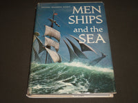 1962 MEN SHIPS AND THE SEA BY CAPT. ALAN VILLIERS HARDCOVER BOOK - I 594