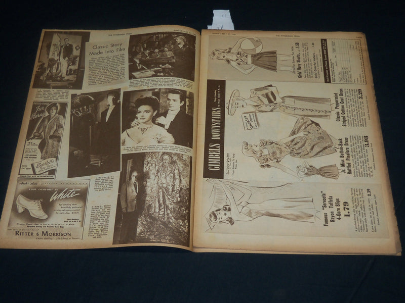 1945 MAY 27 THE PITTSBURGH PRESS SUNDAY ROTO SECTION - MEMORIAL DAY - NP 4578