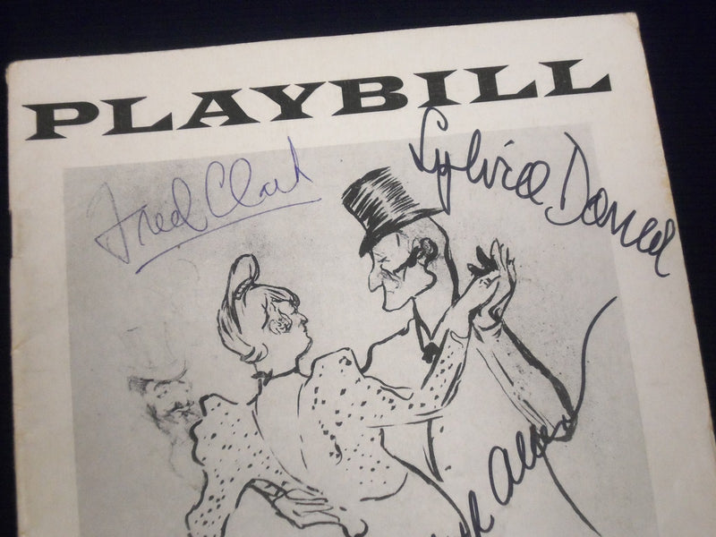 1957 PLAYBILL ROMANOFF & JULIET SIGNED PETER USTINOV CLARK + 4 OTHERS - J 1767
