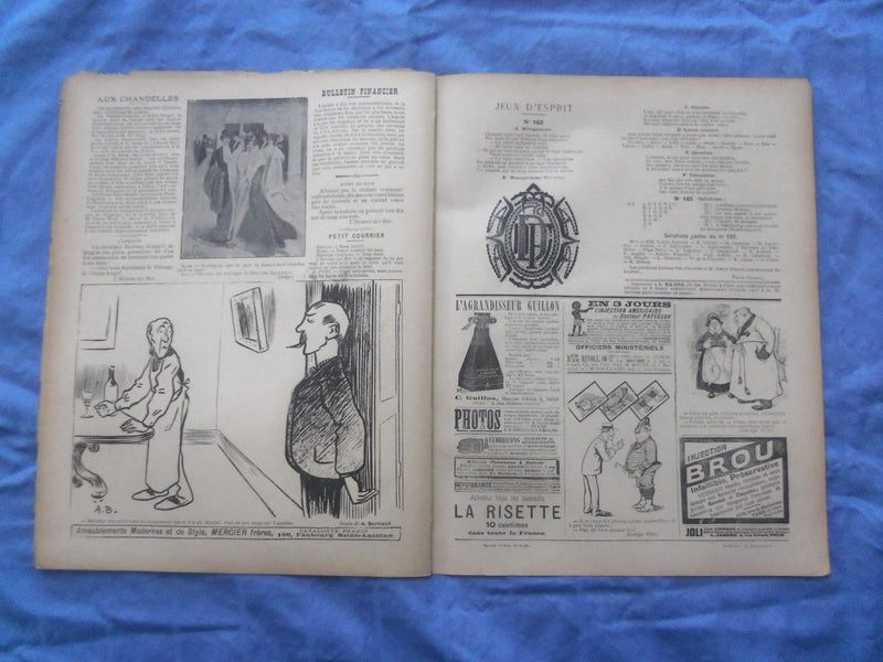 1903 JAN 17 LE SOURIRE MAGAZINE - ILLUSTRATED COMEDY - FRENCH TEXT - SP 4865J