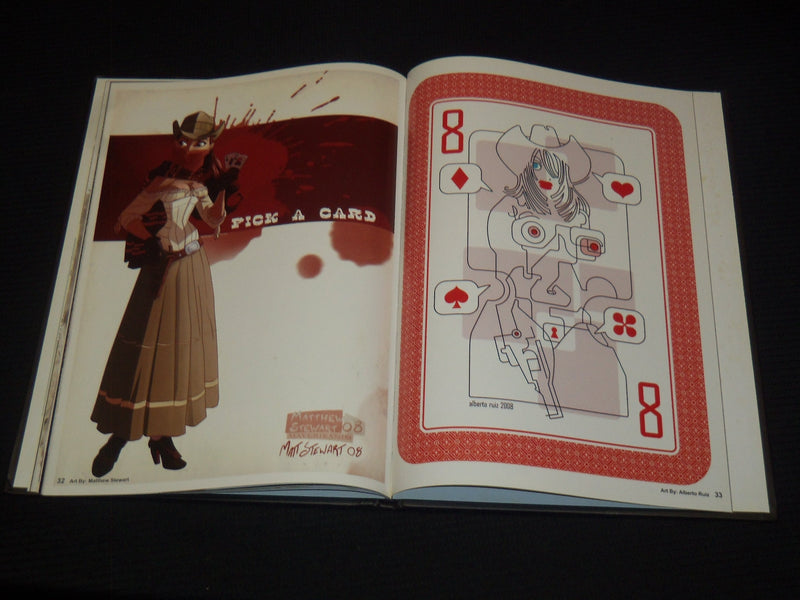 2008 CALGARY COMIC & ENTERTAINMENT EXPO ARTBOOK - HARDCOVER - KD 4585A