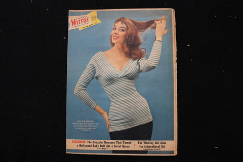 1957 MARCH 3 SUNDAY MIRROR MAGAZINE - VIKKI DOUGAN COVER - E 26288