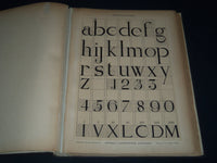 1883 INITIALEN ALPHABET UND RANDLEISTEN VOLUME BY CARL HRACHOWINA - Z 50
