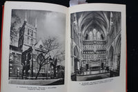 1950 THE ENGLISH CATHEDRALS HARDCOVER BOOK BY JOHN HARVEY - KD 9478