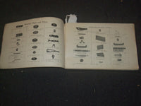 1914 MECCANO MODELS INSTRUCTIONS CATALOG - J 6389