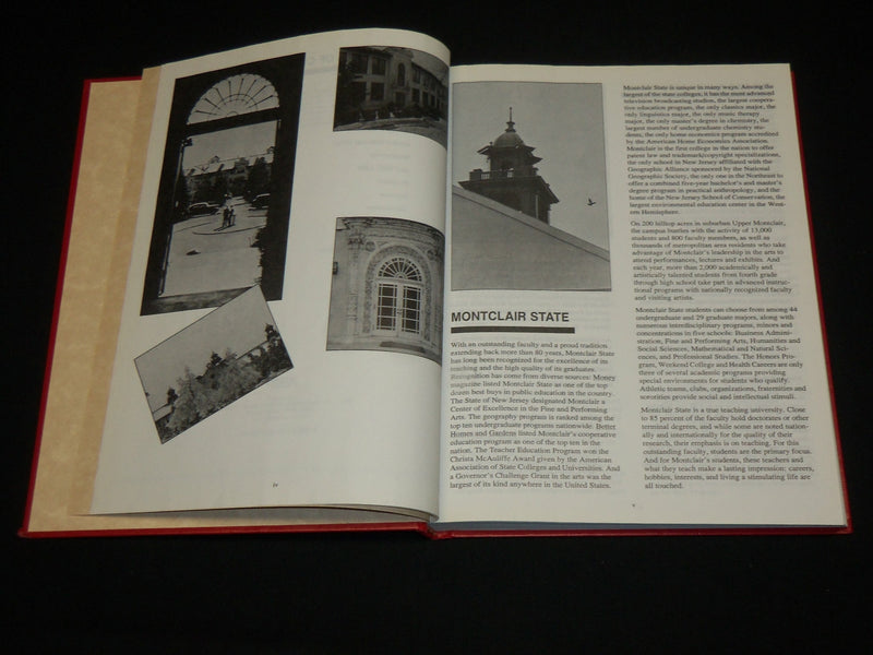 1992 MONTCLAIR STATE COLLEGE ALUMNI DIRECTORY BOOK - NEW JERSEY - KD 6349
