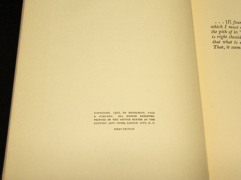 1927 WOODREW WILSON LIFE & LETTERS BY RAY STANNDARD BAKER VOLUME 1 & 2 - KD 1433