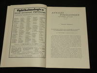 1955-1957 ANNALES D'OCULISTIQUE FRENCH JOURNALS LOT OF 19 ISSUES - WR 336A