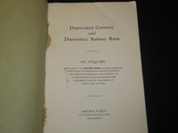 1909 DEPRECIATED CURRENCY AND DIMINISHED RAILWAY RATES - J 5422