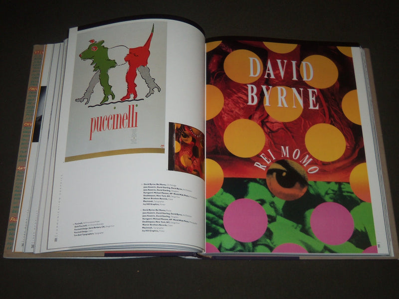 1990 GRAPHIC DESIGN USA NO. 11 HARDCOVER BOOK - GREAT PRINTS - I 587