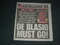 2019 JULY 15 NEW YORK POST NEWSPAPER - NYC POWER OUTAGE - DE BLASIO MUST GO