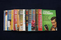1969-1972 POPULAR ELECTRONICS MAGAZINES - LOT OF 14 - O 3310