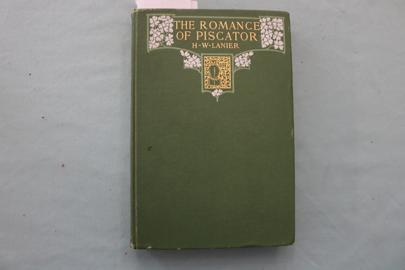 1904 THE ROMANCE OF PISCATOR HARDCOVER BOOK BY H.W. KABUER - KD 9703