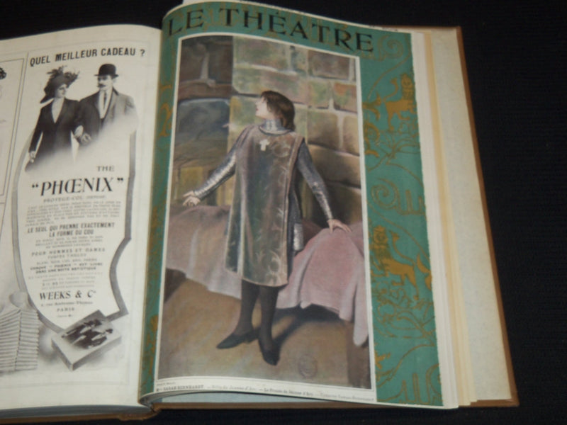 1909 JULY-DECEMBER LE THEATRE MAGAZINE BOUND VOLUME - 12 ISSUES - KD 2278L